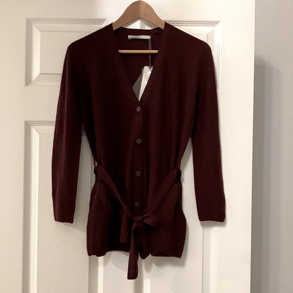 NWT Gentry Portofino long cashmere cardigan - Picture 2 of 7